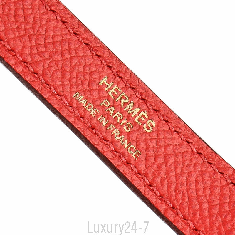Hermes 2017 Rose Jaipur Epsom Kelly Sellier 25