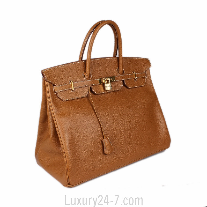 Hermes Gold Courvhevel Birkin 40