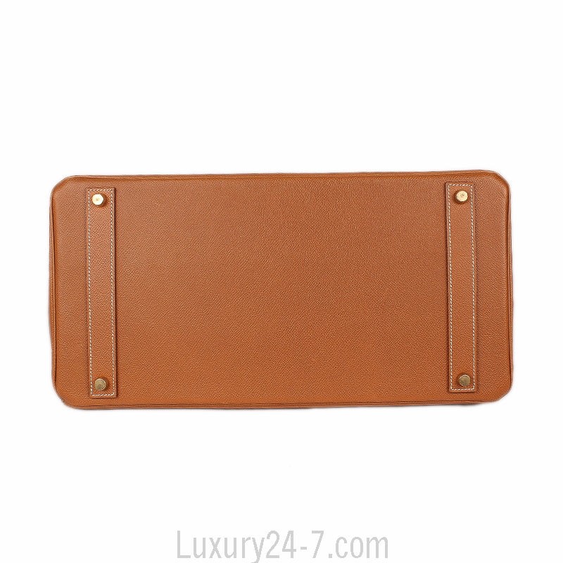 Hermes Gold Courvhevel Birkin 40
