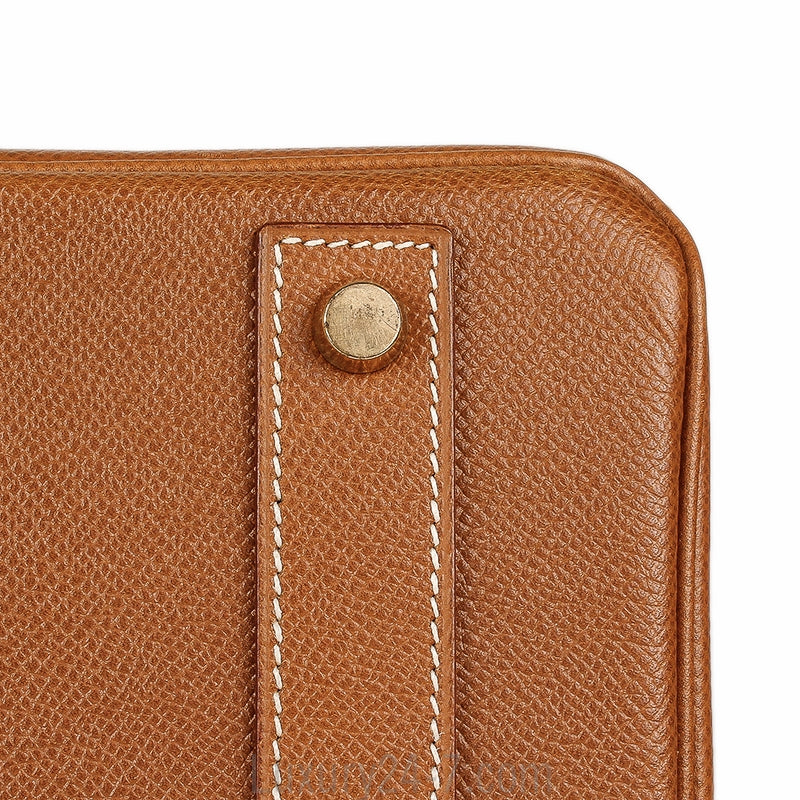 Hermes Gold Courvhevel Birkin 40