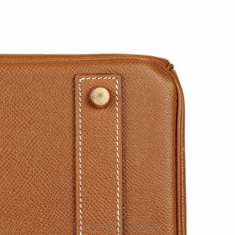Hermes Gold Courvhevel Birkin 40
