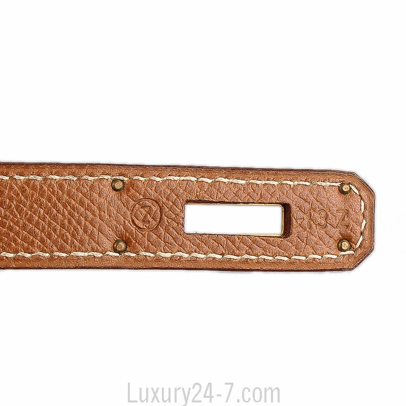 Hermes Gold Courvhevel Birkin 40
