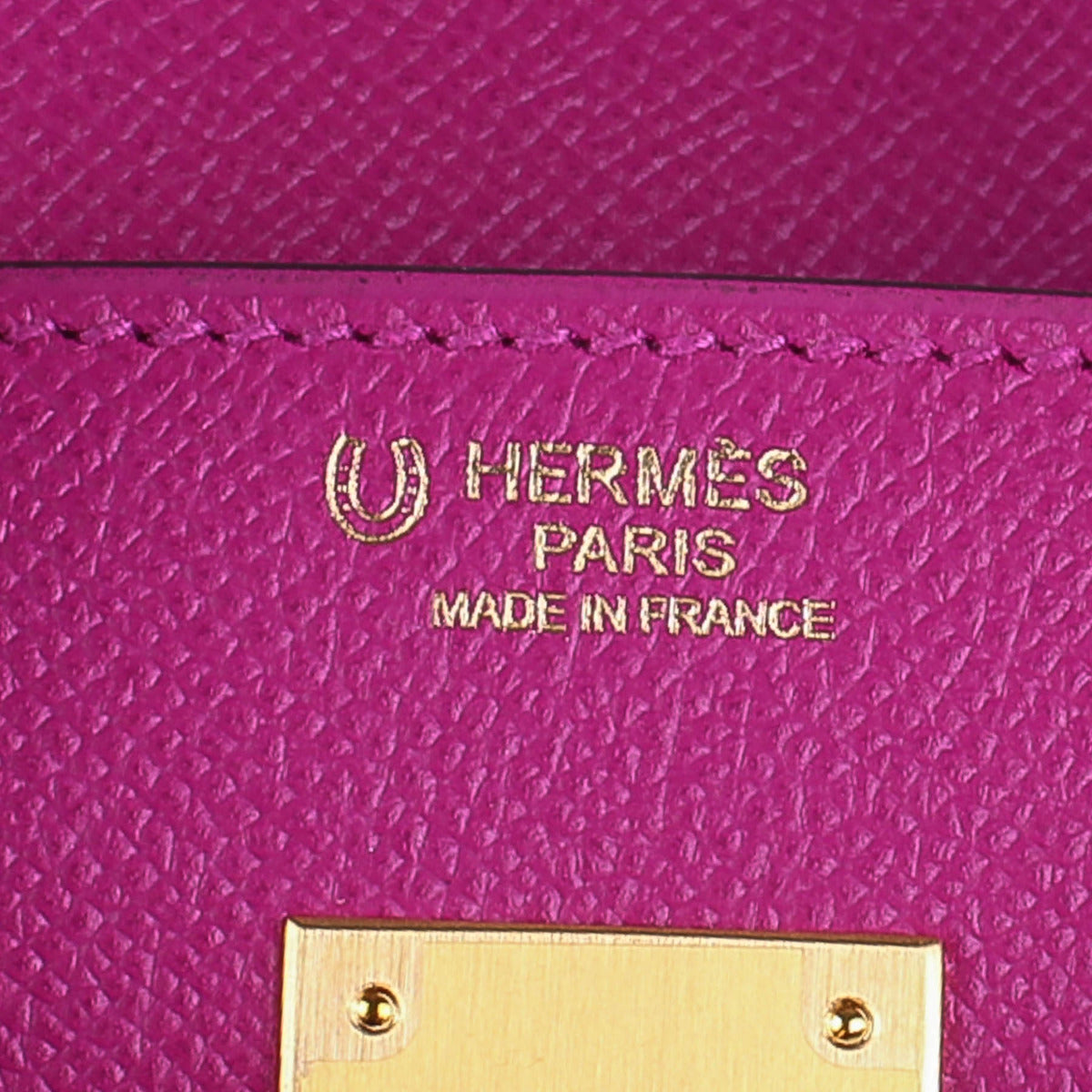 2018/19 Hermes Rose Poupre/Gris Epsom Horseshoe Birkin 30
