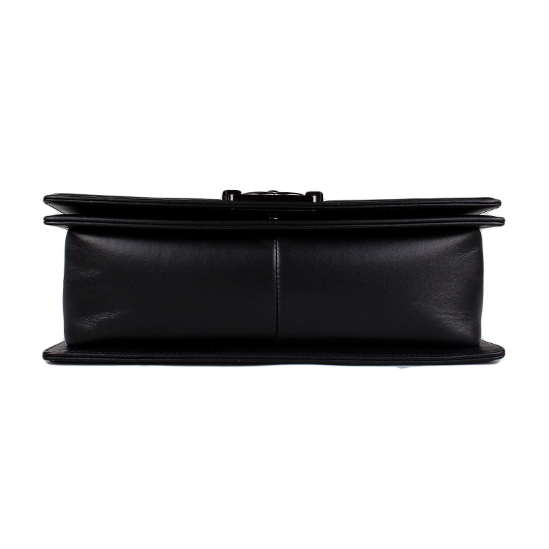 CHANEL 2017 Medium Chevron Boy Bag