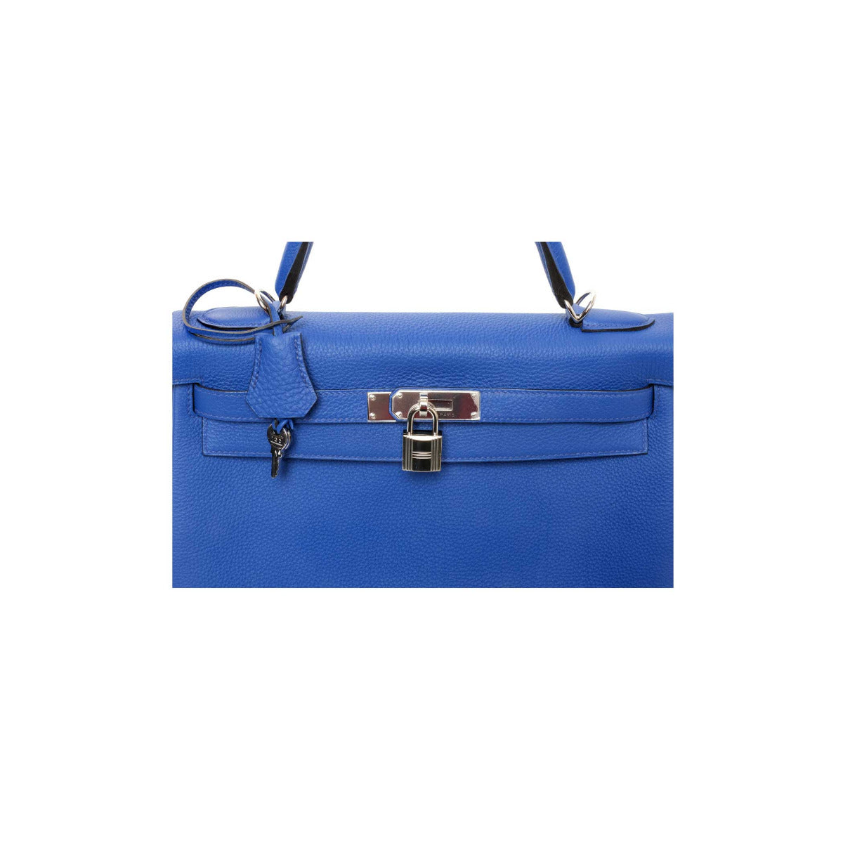 Hermès Blue Electric Togo Kelly Retourne 32