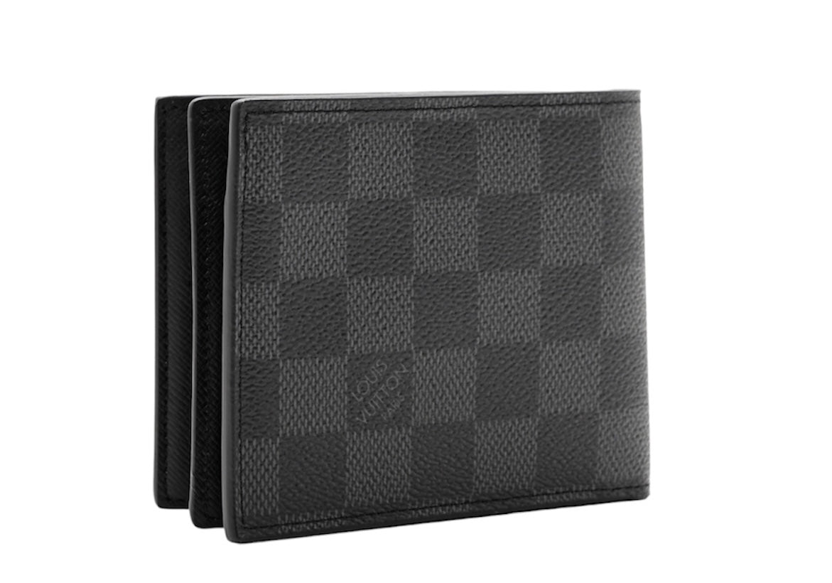 Louis Vuitton Graphite Damier Amerigo Mens Wallet