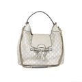 Gucci Emily Guccissima Cream Medium Leather Hobo
