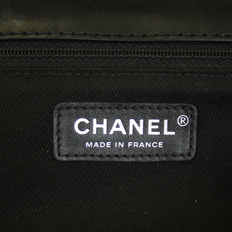 Chanel Hampton Black Mini Flap Bag