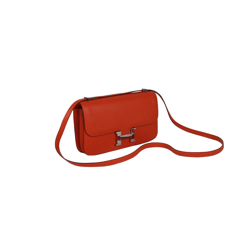 Hermes Orange Epsom Constance Elan Bag