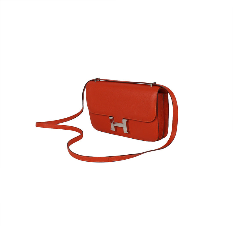 Hermes Orange Epsom Constance Elan Bag