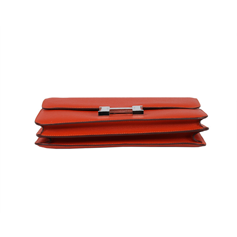 Hermes Orange Epsom Constance Elan Bag
