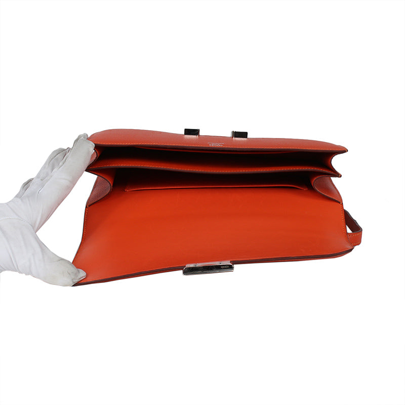 Hermes Orange Epsom Constance Elan Bag