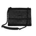 Chanel Medium Black Quilted Lambskin Bag