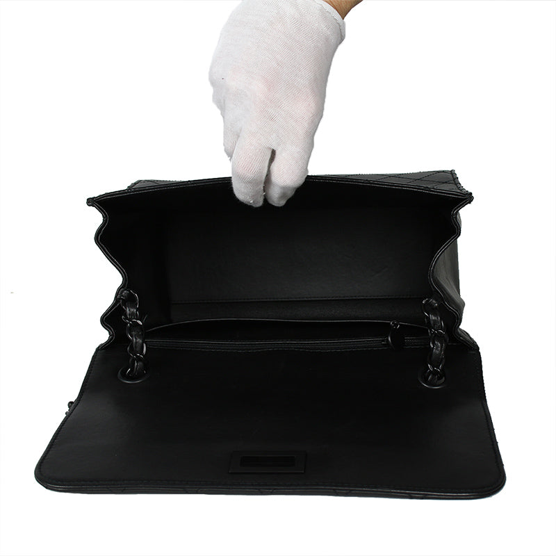 Chanel Medium Black Quilted Lambskin Bag