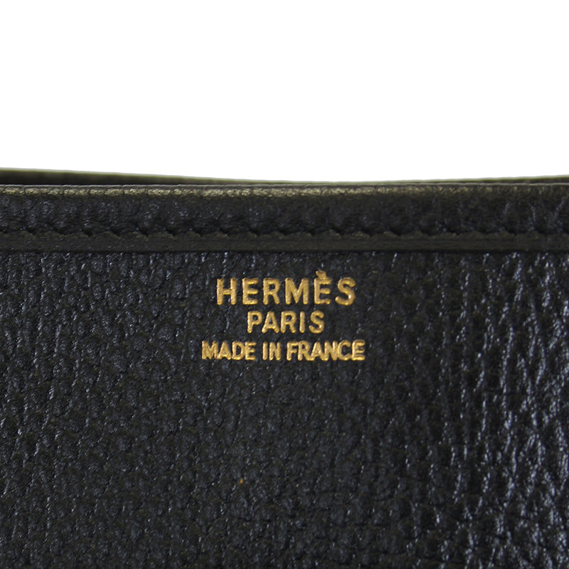 Hermes Evelyne I GM Black Bag GHW