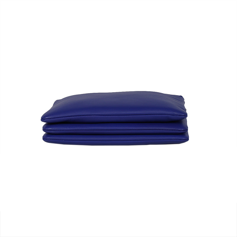 Celine Blue Small Trio Crossbody Bag