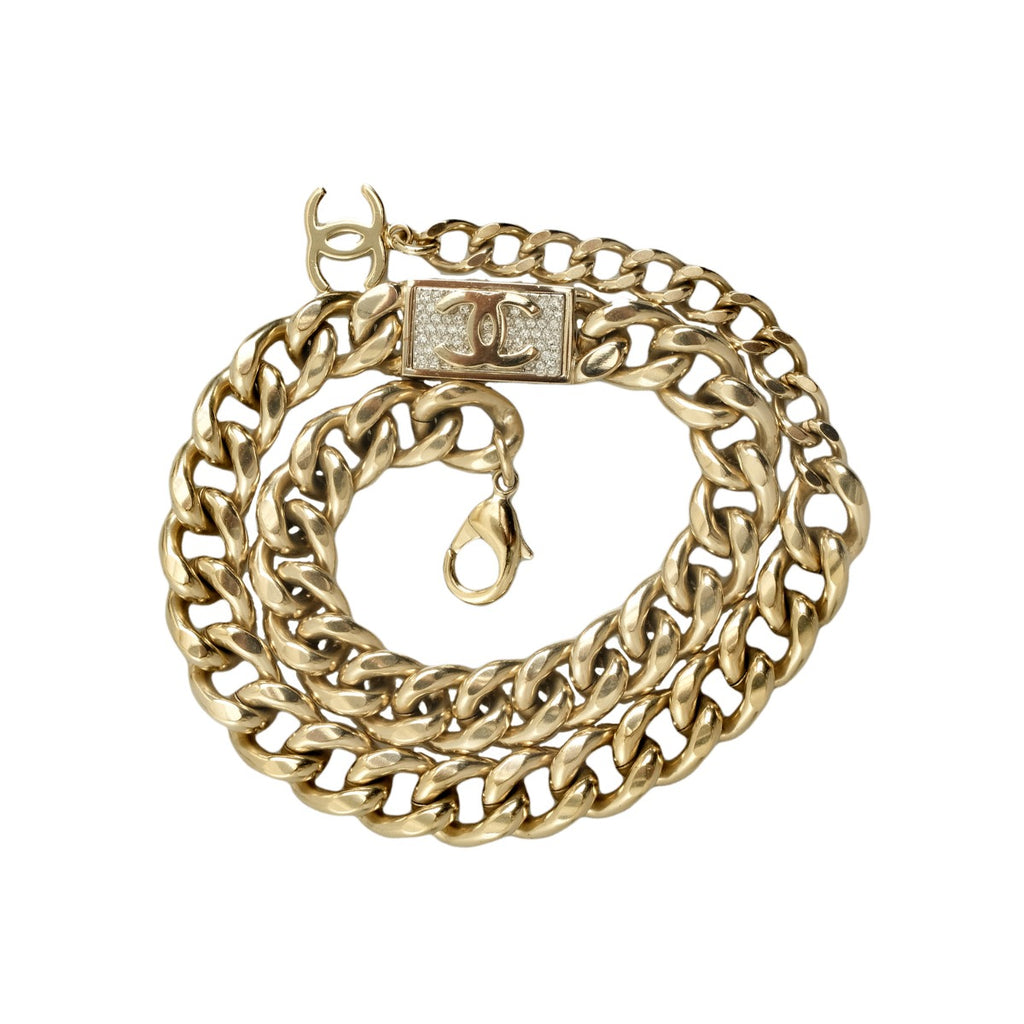 Chanel Chain Link CC Necklace