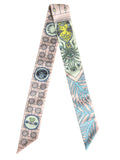 Hermes La Danse Des Amazones Rose Twilly Scarf