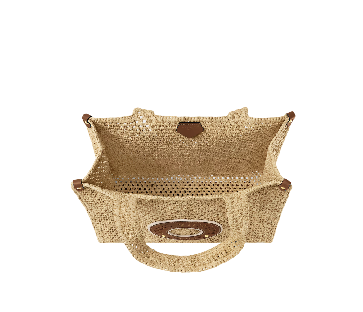 Louis Vuitton Raffia Lv By The Pool Onthego MM Tote Bag