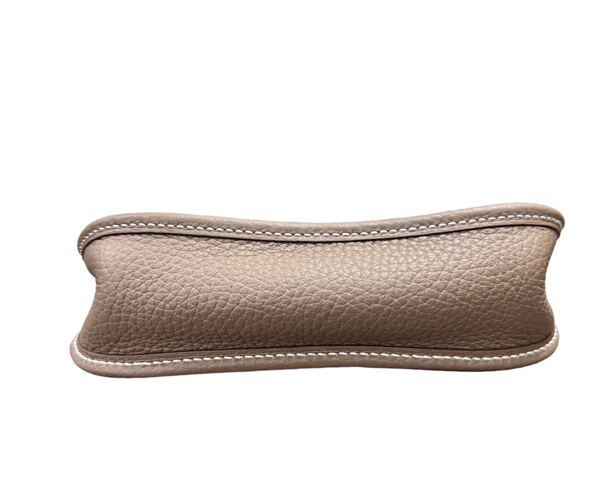 Hermes Etoupe Clemence Evelyn TPM Bag