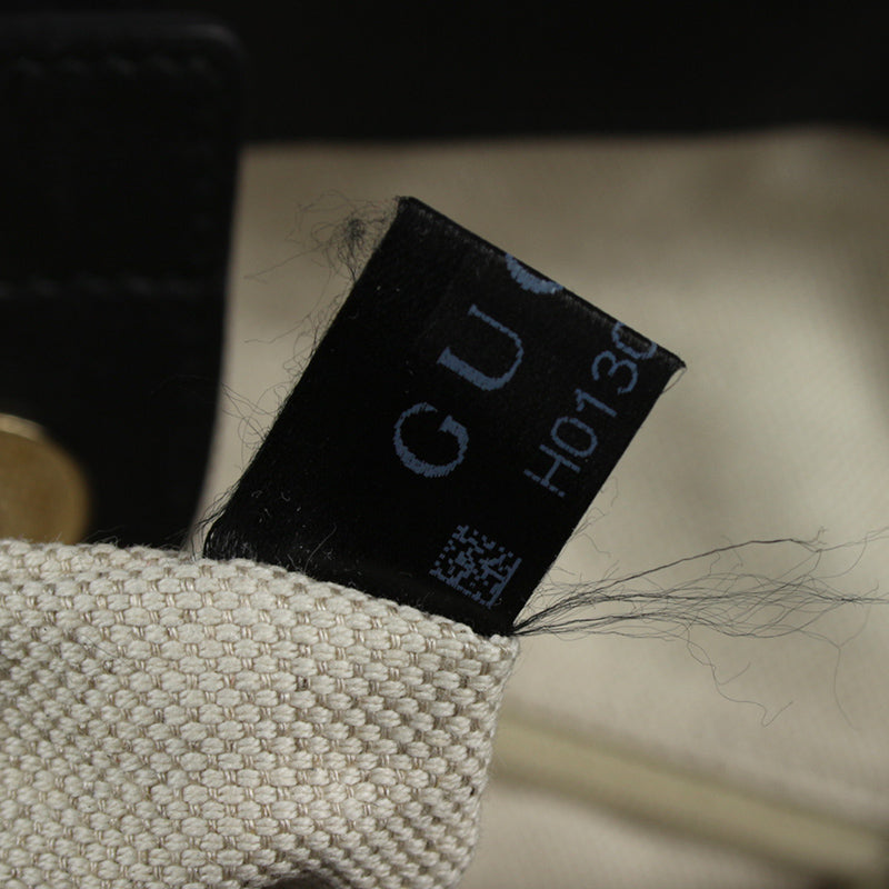 Gucci Black Sukey Guccissima Medium Handbag