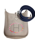Hermes Etoupe Clemence Evelyn TPM Bag