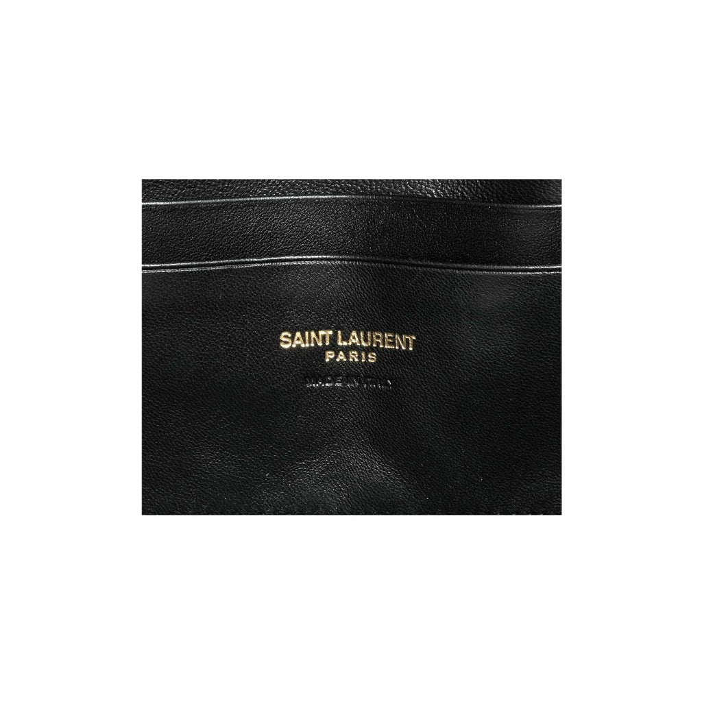 Yves Saint Laurent Black  Monogram Camera  bag