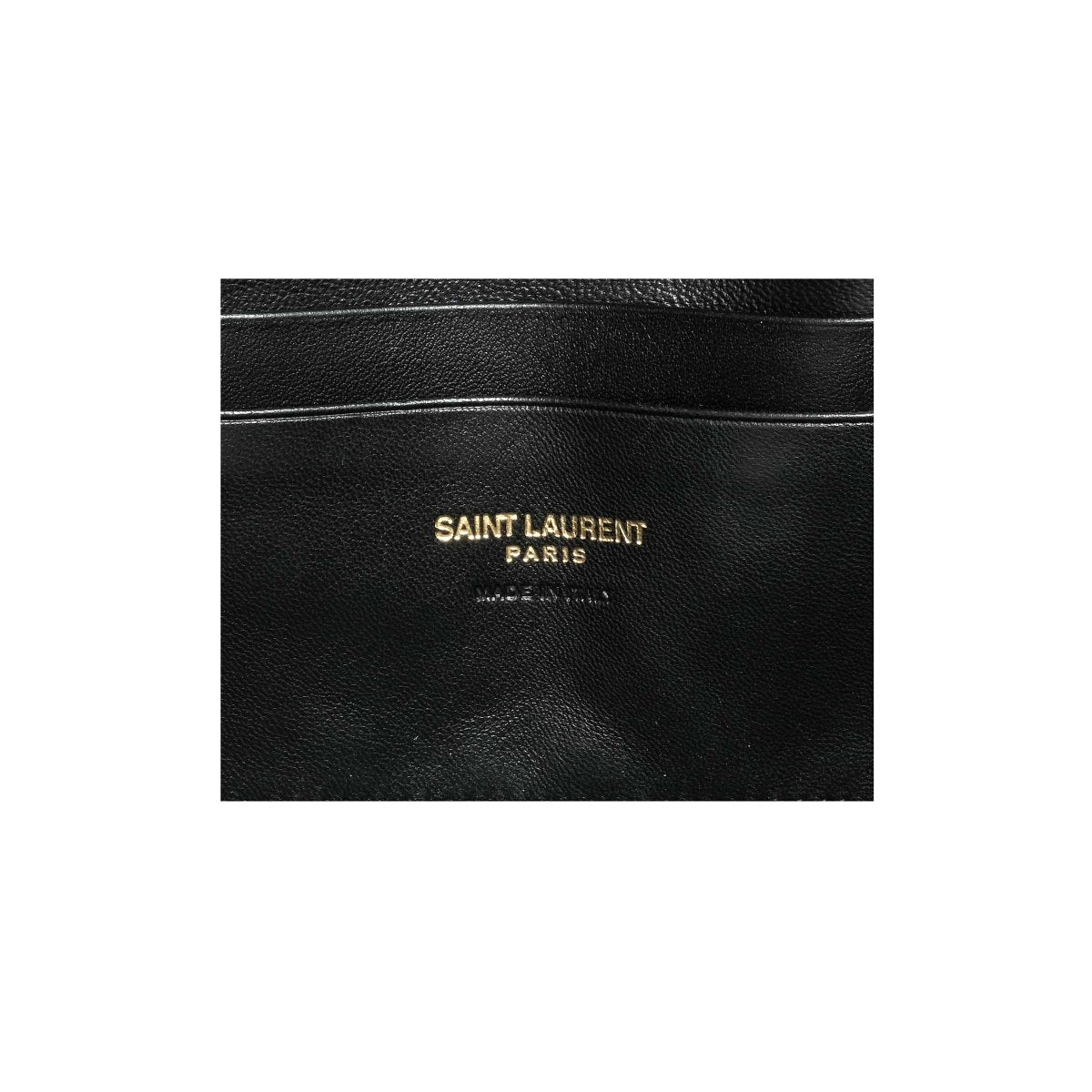 Yves Saint Laurent Black  Monogram Camera  bag