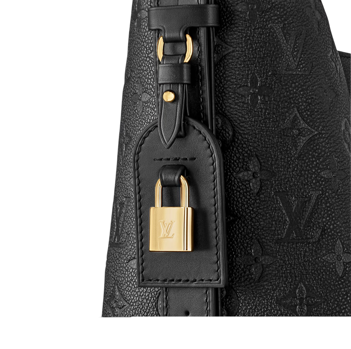 Louis Vuitton Black Empriente Leather All In GM