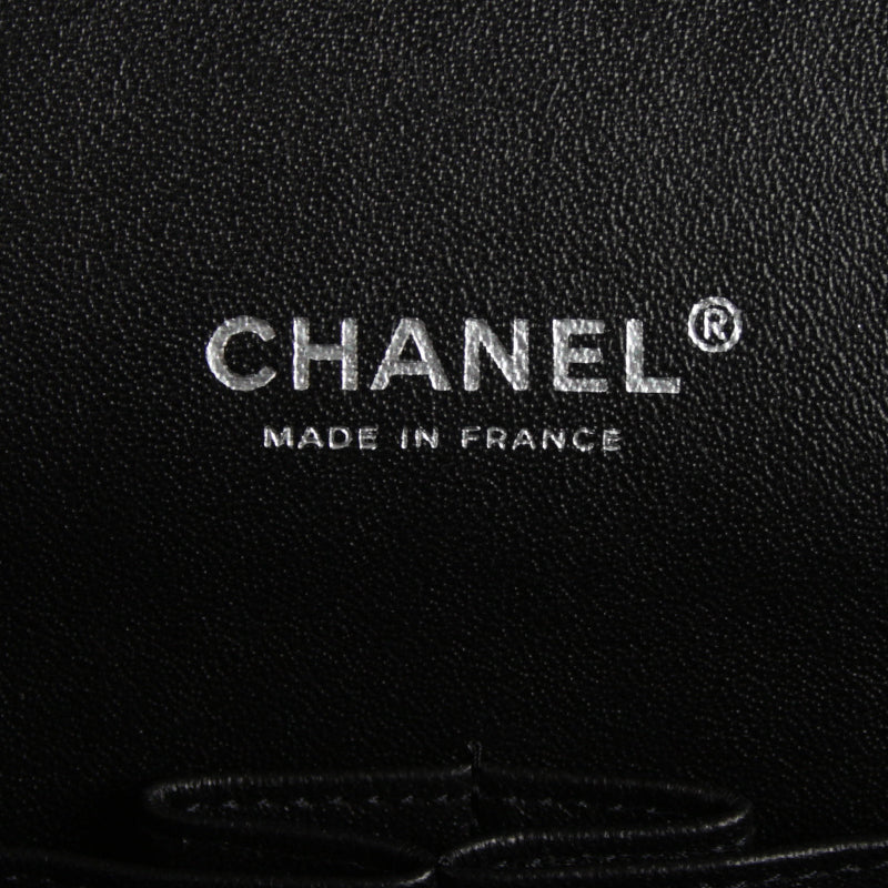 Chanel Black Patent Maxi Double Flap Bag