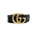 Gucci Black  Marmont  Leather Belt