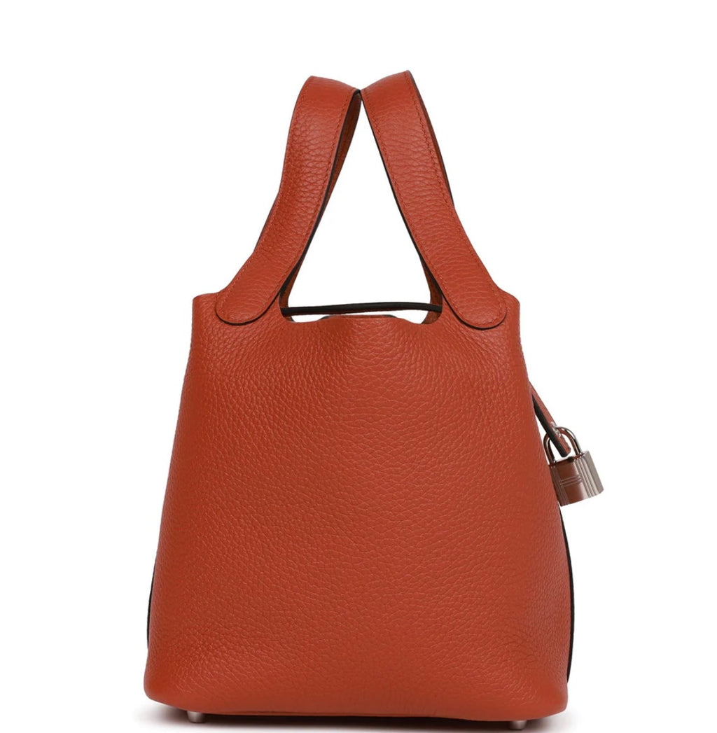 2022 Hermes Cuivre Clemence Picotin Lock 18 WPH