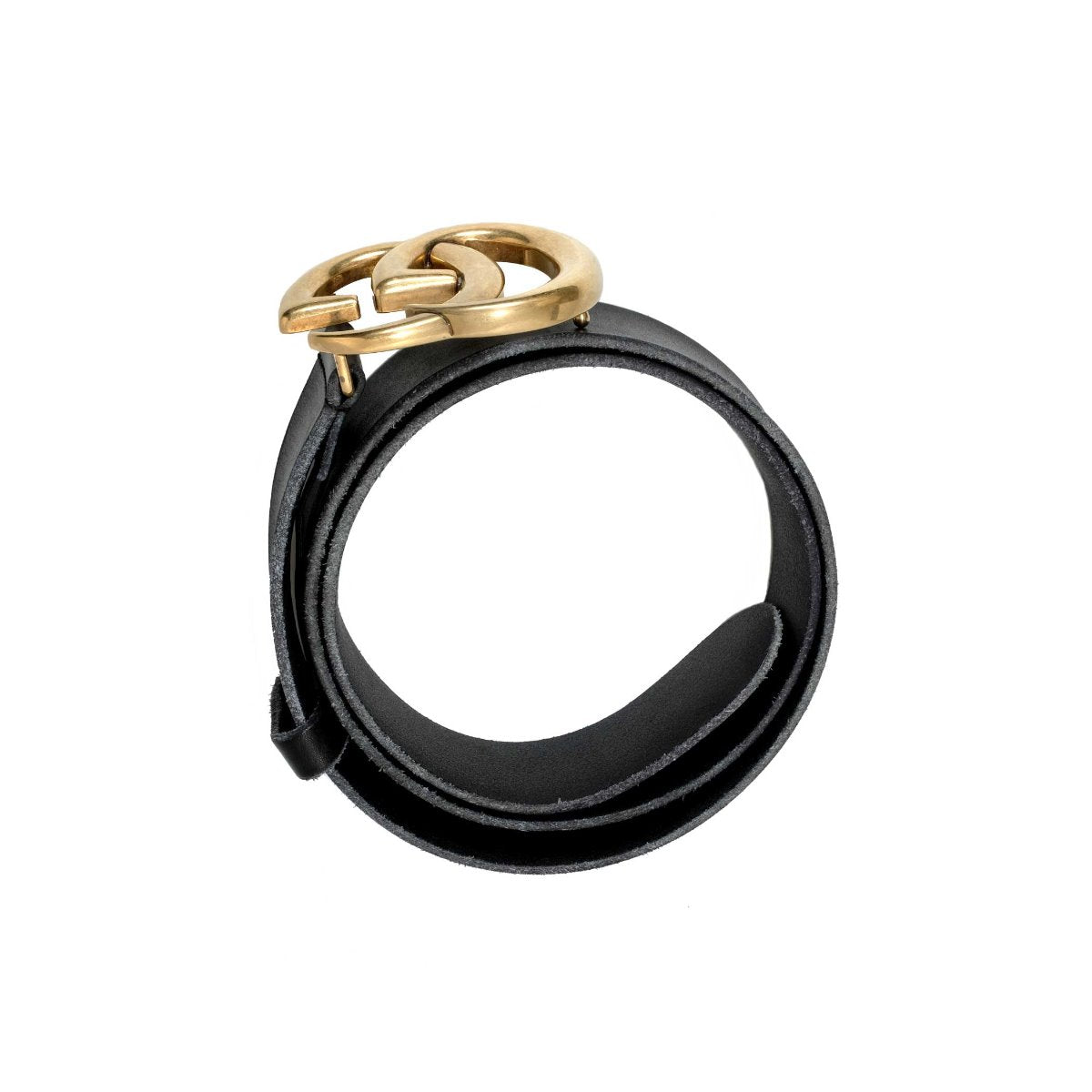 Gucci Black  Marmont  Leather Belt