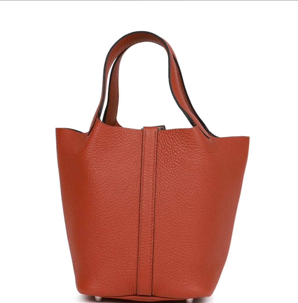 2022 Hermes Cuivre Clemence Picotin Lock 18 WPH