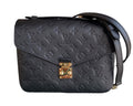 Louis Vuitton Black Empreinte Pochette Metis Bag