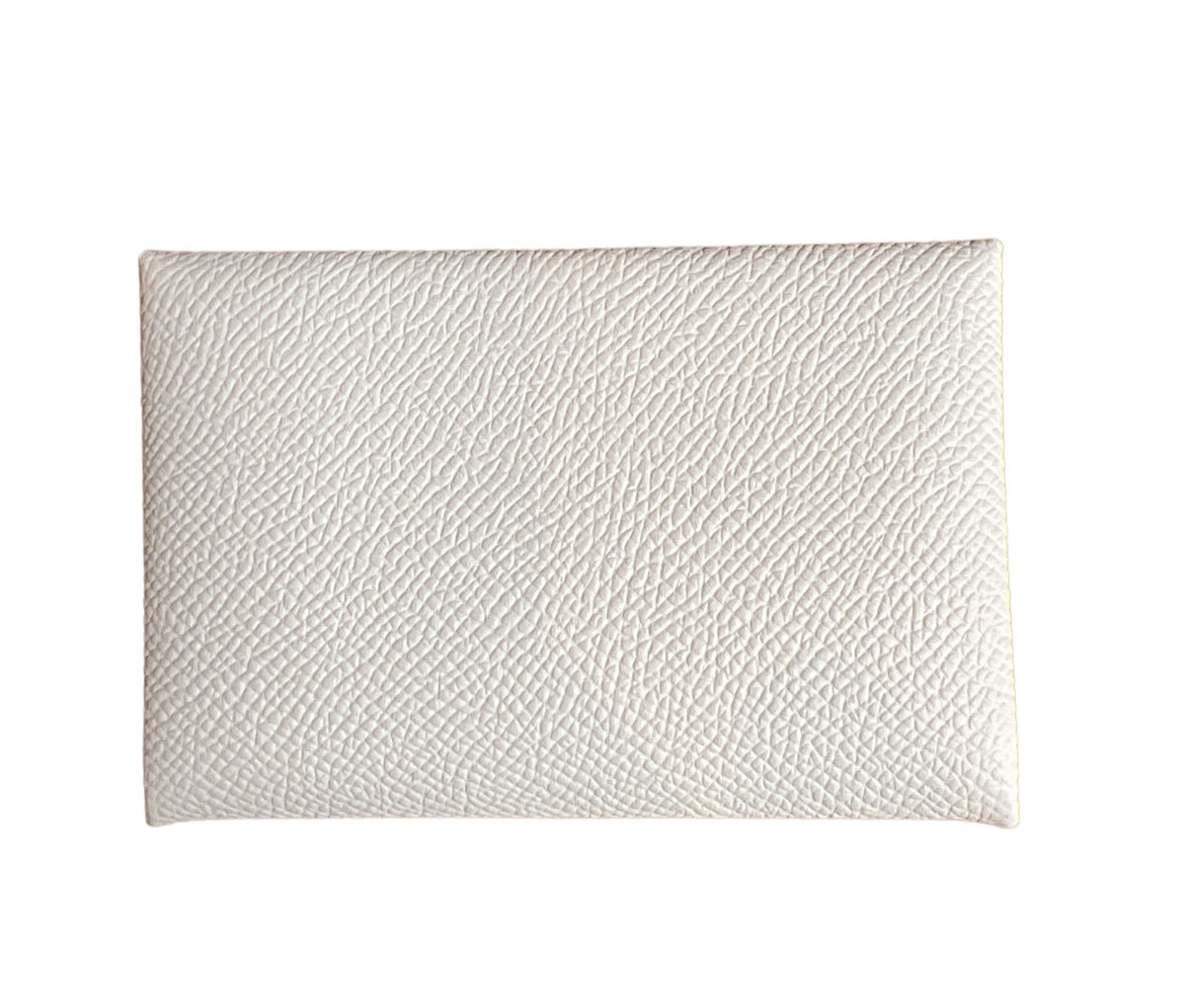 Hermes Calvi Verso Nata/Sesame Card Holder/Wallet