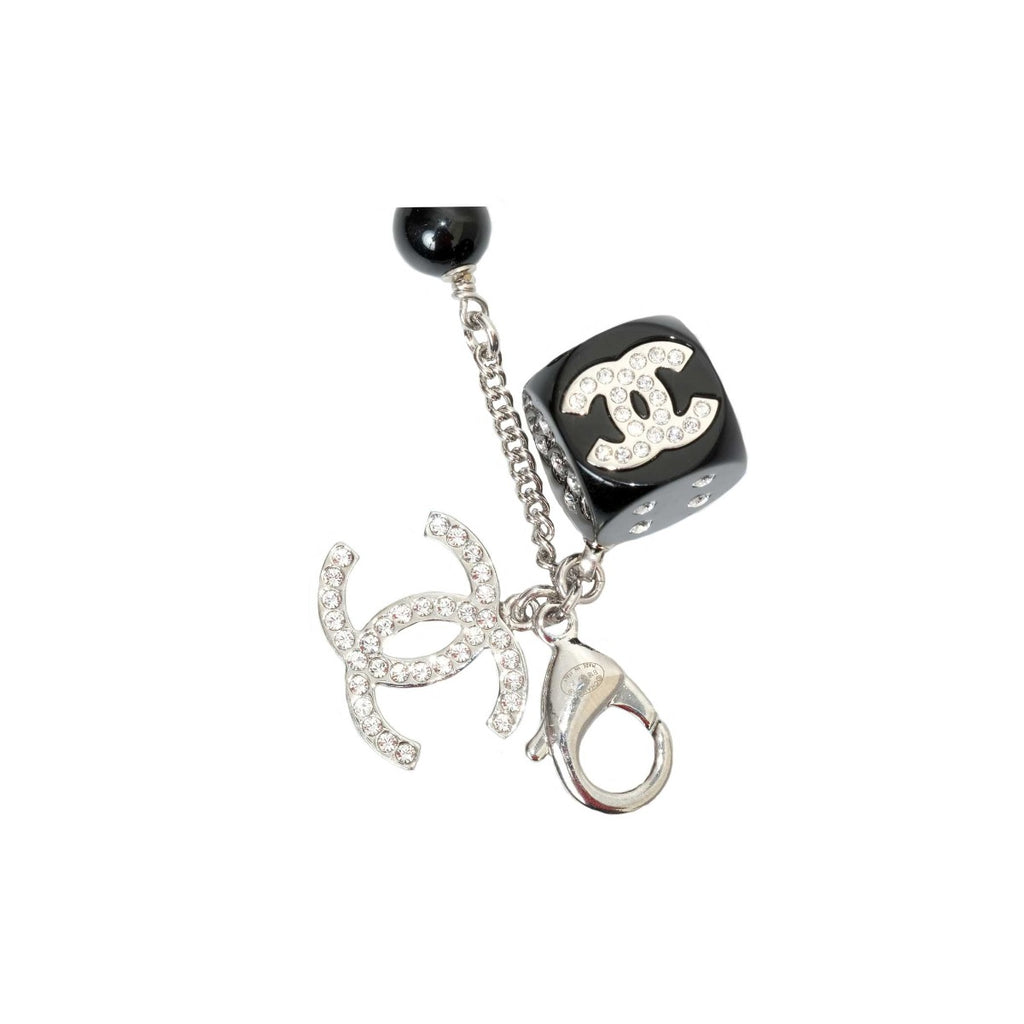 Chanel Charm Bracelet Crystal Dice