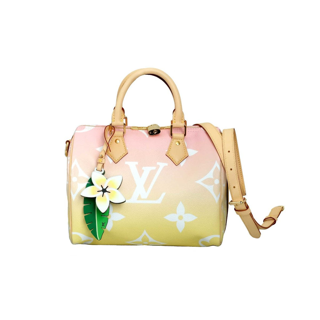 Louis Vuitton Speedy Pink Bandouliere 25  Summer By The Pool collection