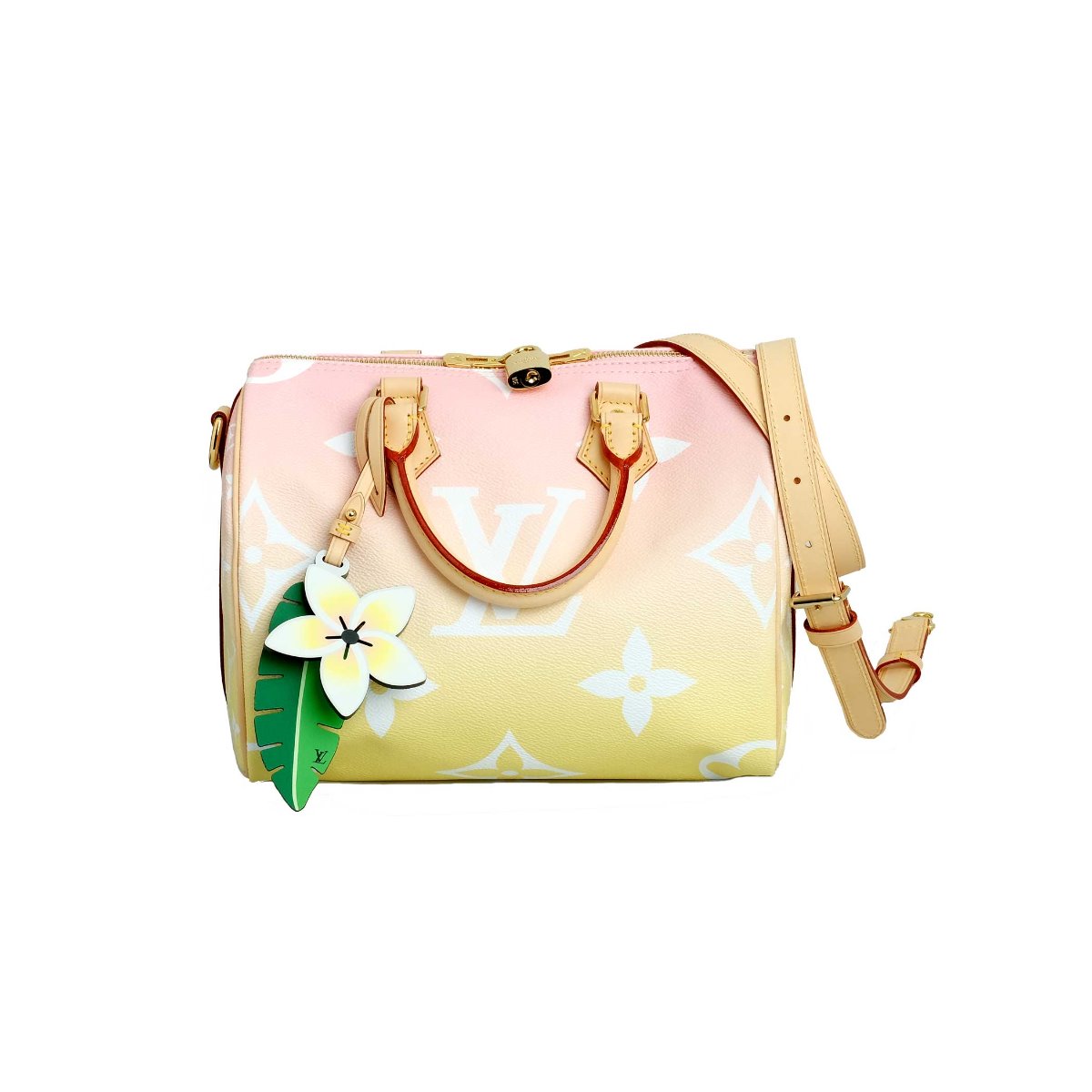 Louis Vuitton Speedy Pink Bandouliere 25  Summer By The Pool collection