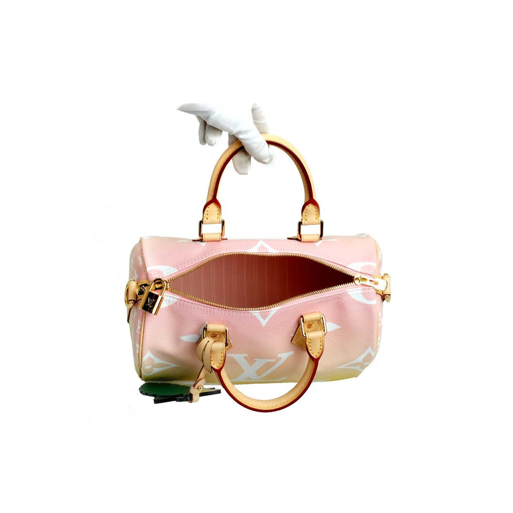 Louis Vuitton Speedy Pink Bandouliere 25  Summer By The Pool collection