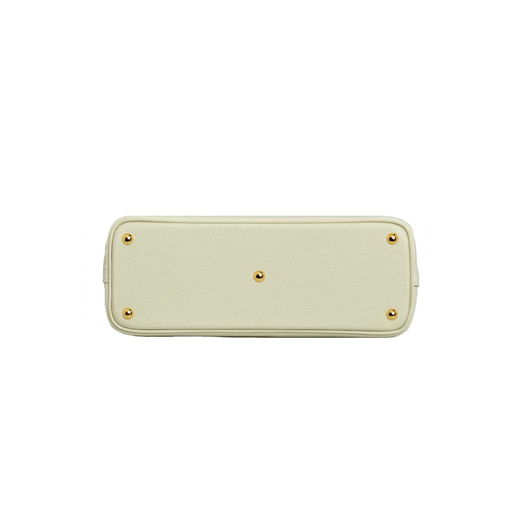 2021 Hermès Craie Epsom Leather Bolide 27 Gold Hardware