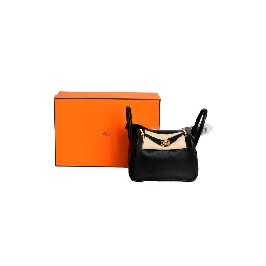 2020 Hermès Black Swift Mini Lindy