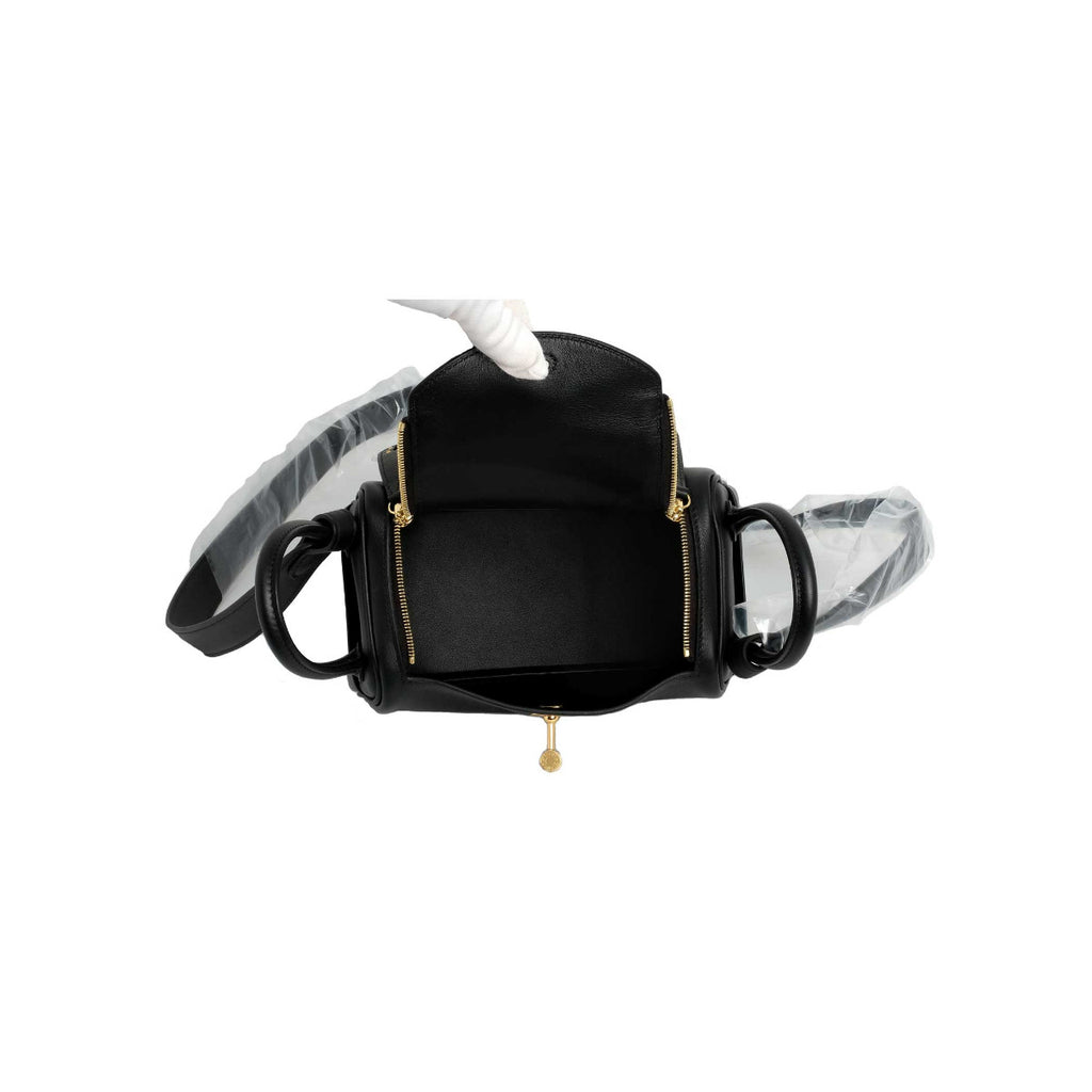 2020 Hermès Black Swift Mini Lindy