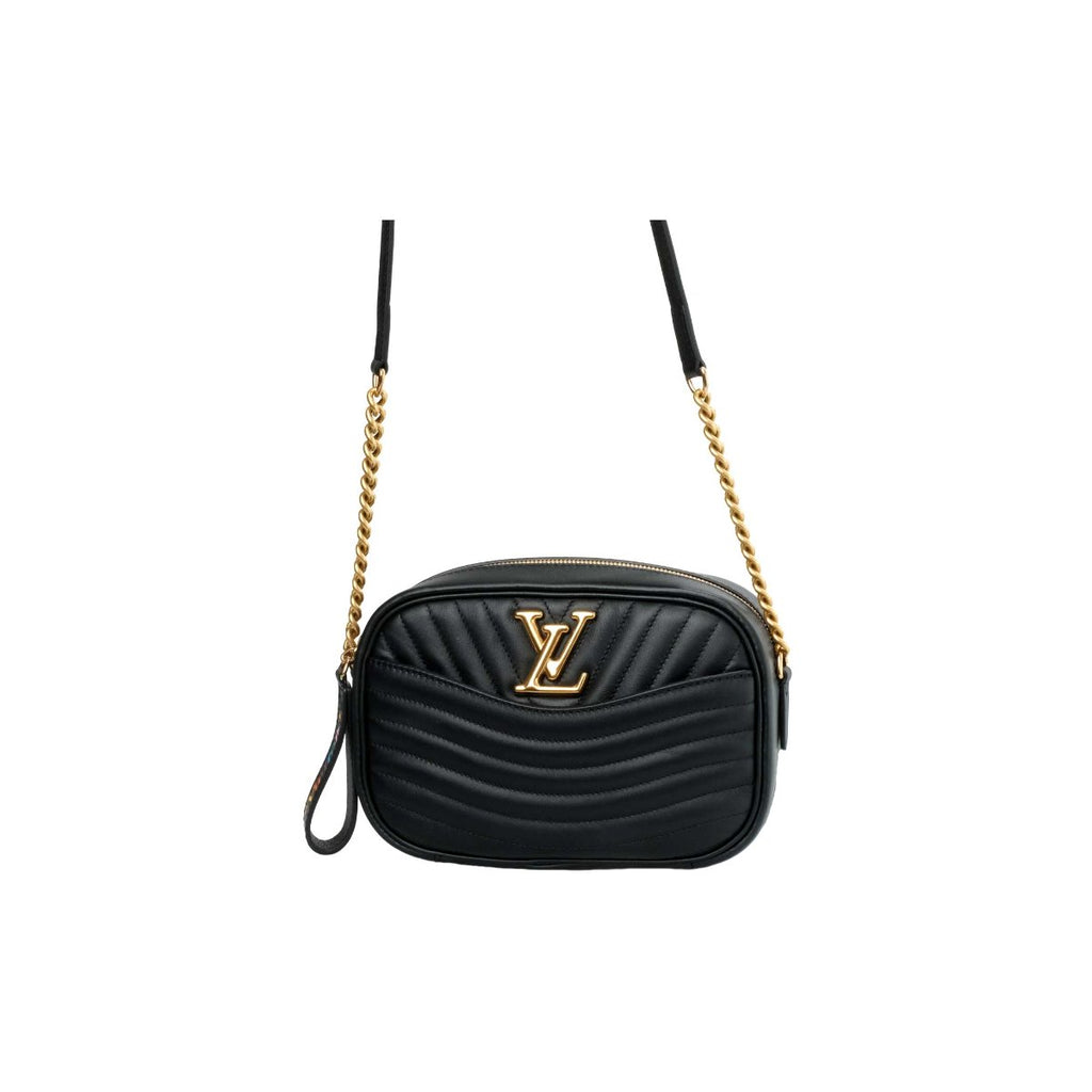Louis Vuitton Black Calf New Wave Camera bag