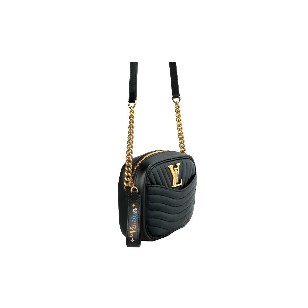 Louis Vuitton Black Calf New Wave Camera bag