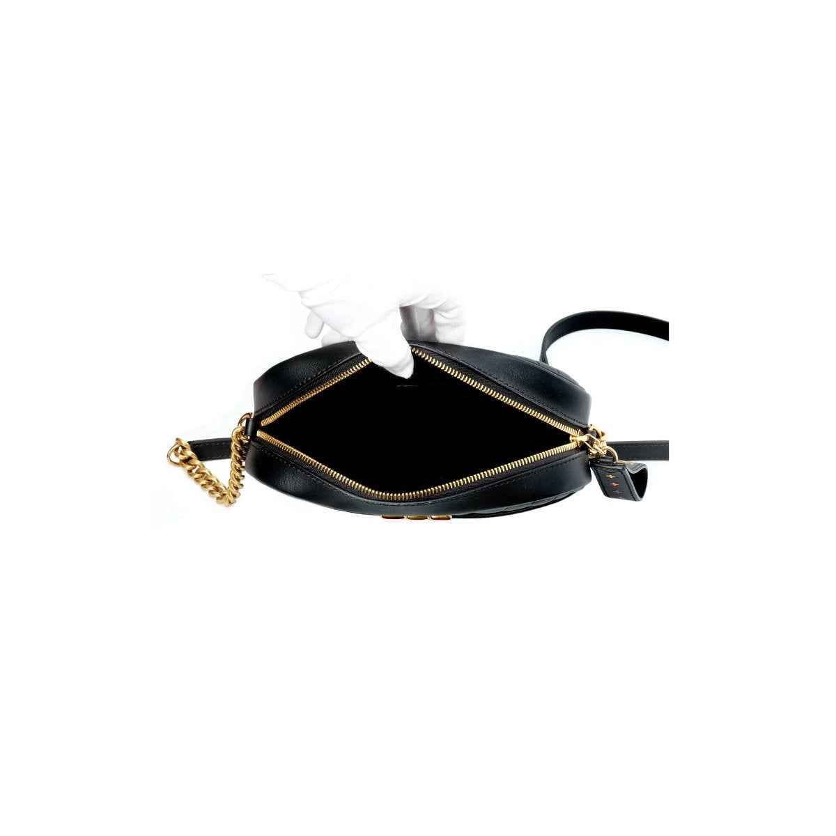 Louis Vuitton Black Calf New Wave Camera bag