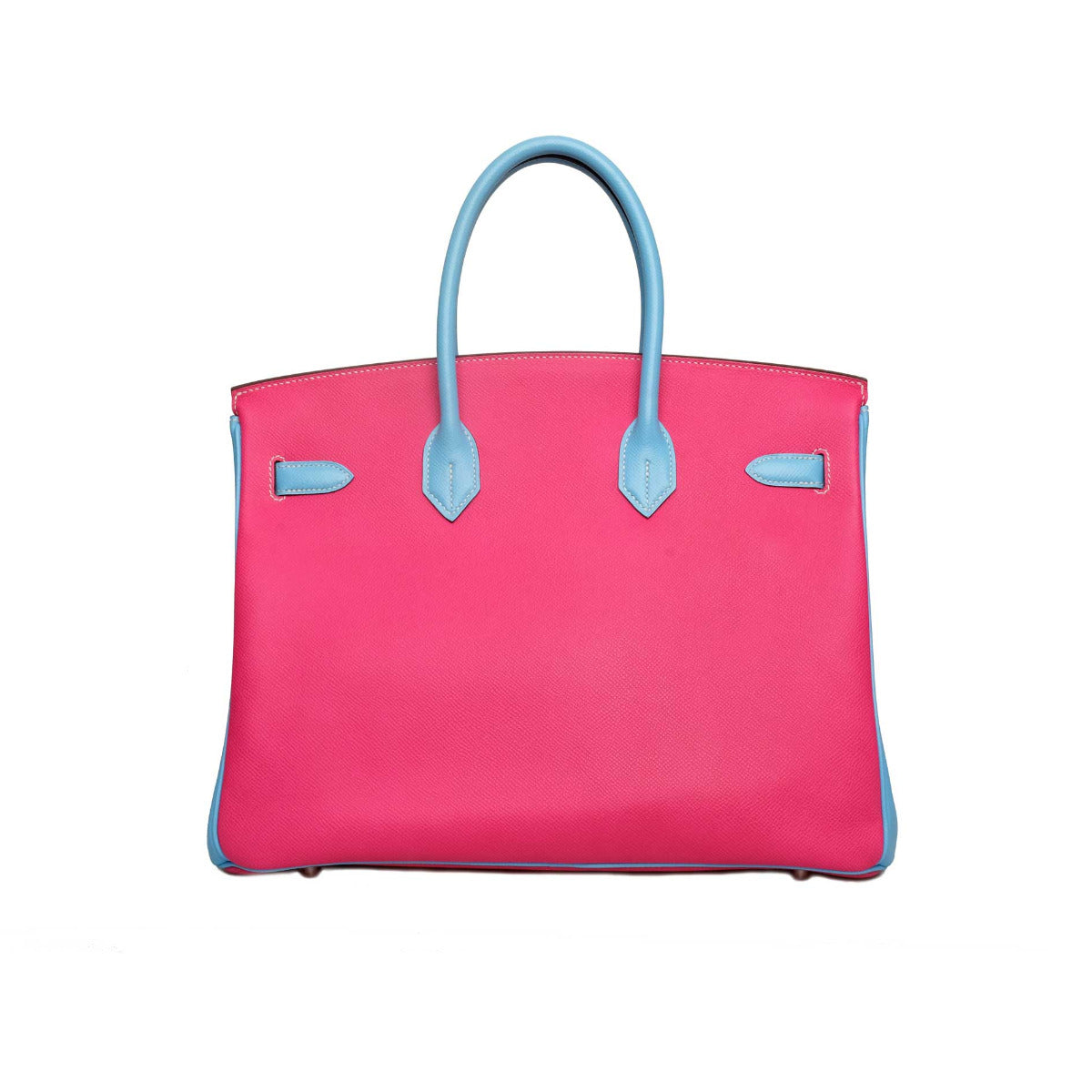 Hermès Rose Tyrien & Celeste Epsom Birkin 35