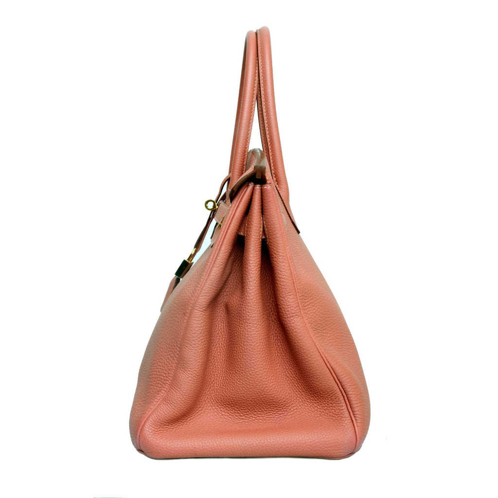 Hermès Bois de Rose Togo Birkin 35