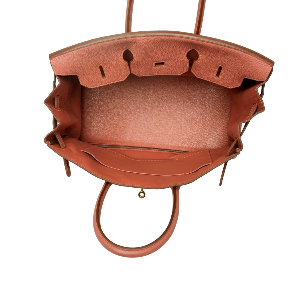 Hermès Bois de Rose Togo Birkin 35