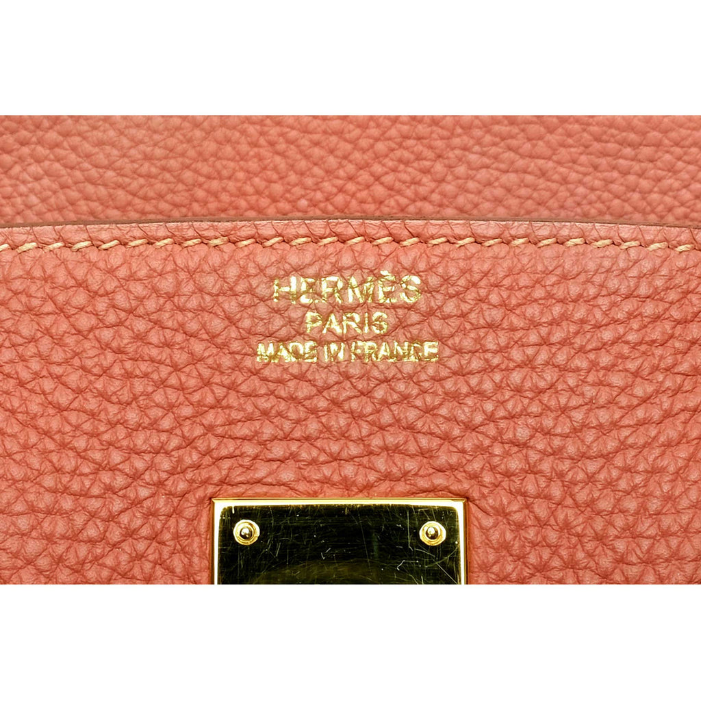 Hermès Bois de Rose Togo Birkin 35